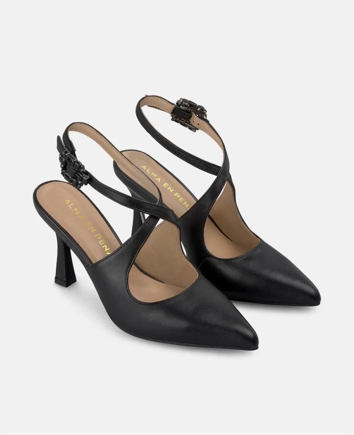 Alma EN Pena Gevlochten band hak schoen