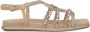Alma en Pena Beige Sandalen Elegant Comfortabel Zachte Zool Beige Dames - Thumbnail 1