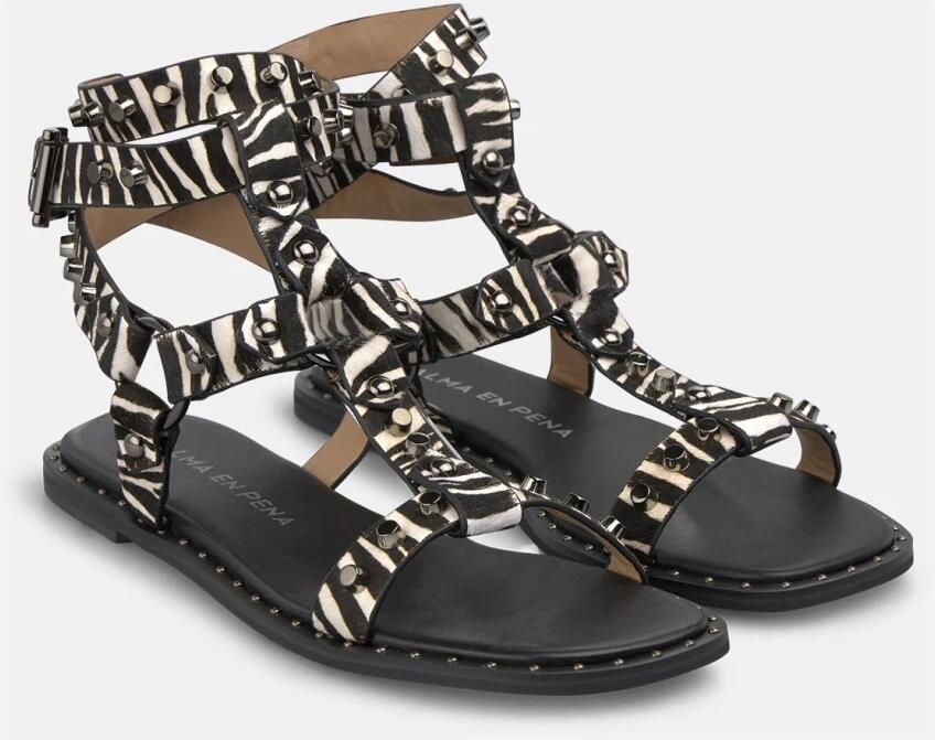 ALMA EN PENA Grieks-stijl Sandalen met Studs - Foto 2