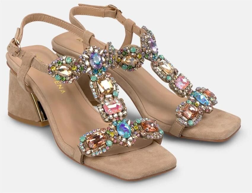 Alma EN Pena Hak sandaal met strass details