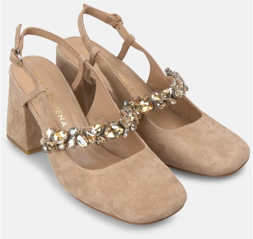 Alma EN Pena Hak schoenband strass detail