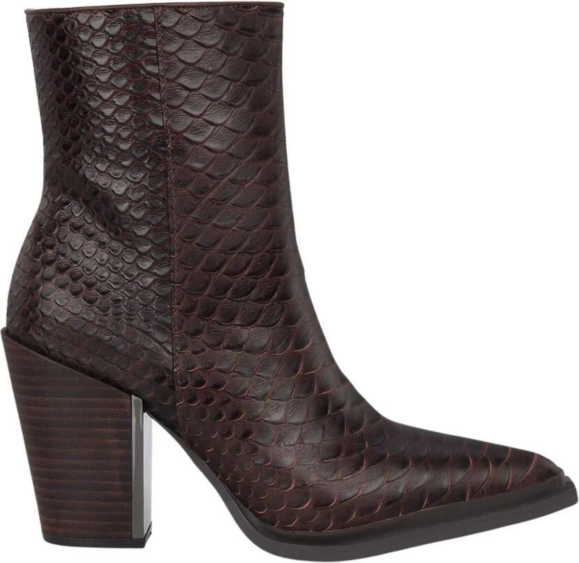 Alma EN Pena Hoge Enkel Laarzen Brede Hak