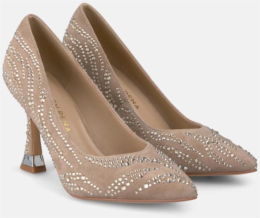 ALMA EN PENA Hoge schoen met strass-detail