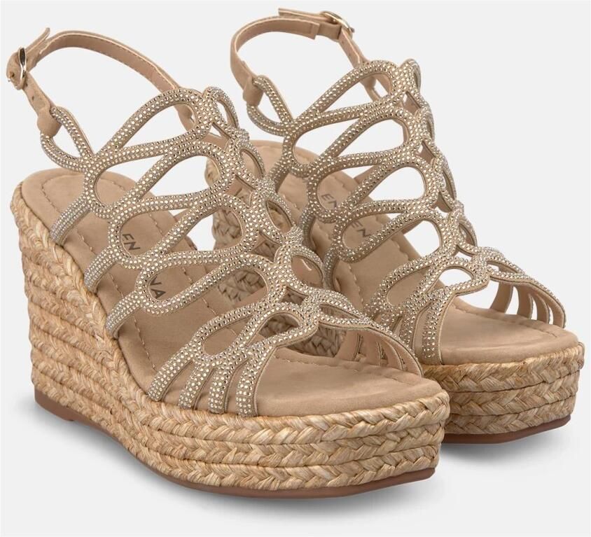 ALMA EN PENA Interlocking Body Platform Sandal - Foto 3