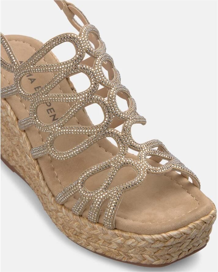 ALMA EN PENA Interlocking Body Platform Sandal - Foto 4