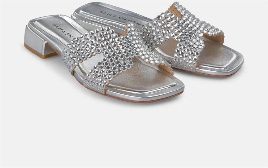Alma EN Pena Jewel platte sandaal