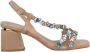 Alma EN Pena Jewel strappy heel sandal - Thumbnail 1