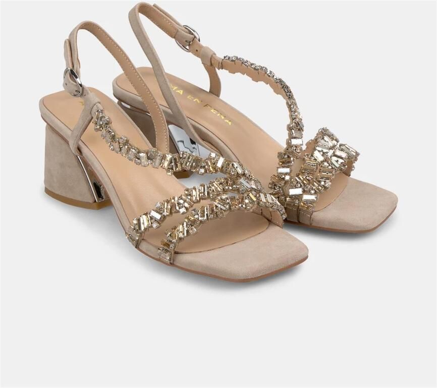 Alma EN Pena Juweel sandaal met bandjes en hak