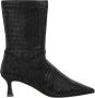 Alma en Pena Kitten heel bootie Black Dames - Thumbnail 1