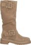 Alma en Pena Studded Buckle Ritslaarzen Brown Dames - Thumbnail 2