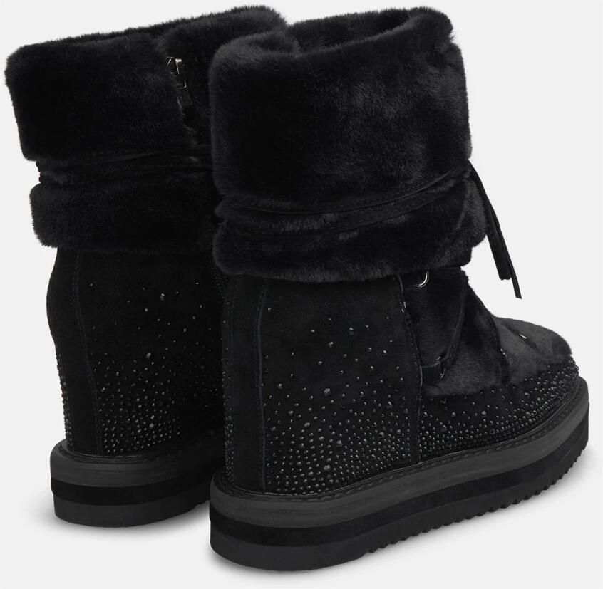 Alma EN Pena Lace-up Fur Bootie - Foto 2