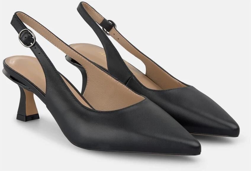 Alma EN Pena Leren Slingback Pumps met Strass - Foto 2