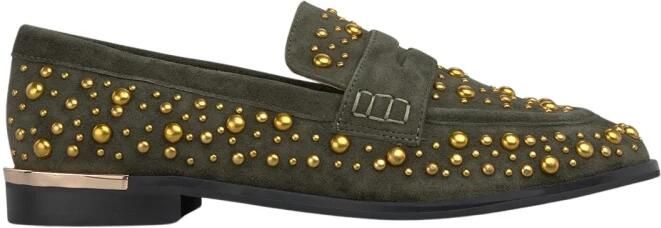 Alma EN Pena Loafers met strass-steentjes