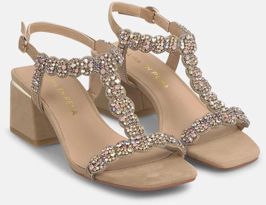 Alma EN Pena Medium Sandaal met Strass Details - Foto 2