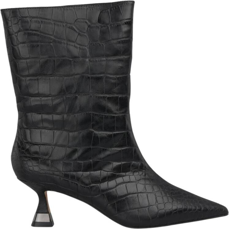 Alma EN Pena Metallic hoge enkellaars met hak