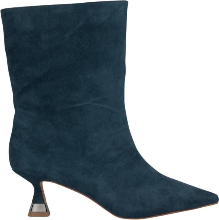 Alma EN Pena Metallic hoge enkellaars met hak