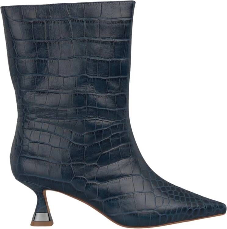 Alma EN Pena Metallic hoge enkellaars met hak