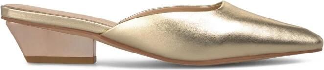ALMA EN PENA Metallic Mule