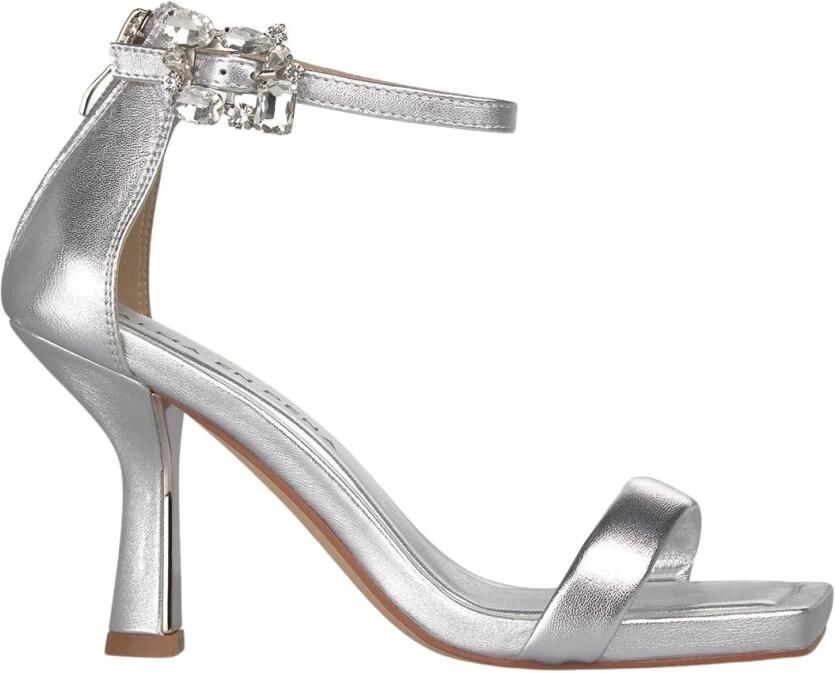 Alma EN Pena Metallic Strap Heel Sandal