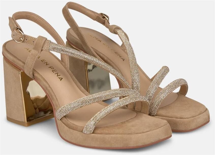 Alma EN Pena Metallic Strappy Sandal - Foto 2
