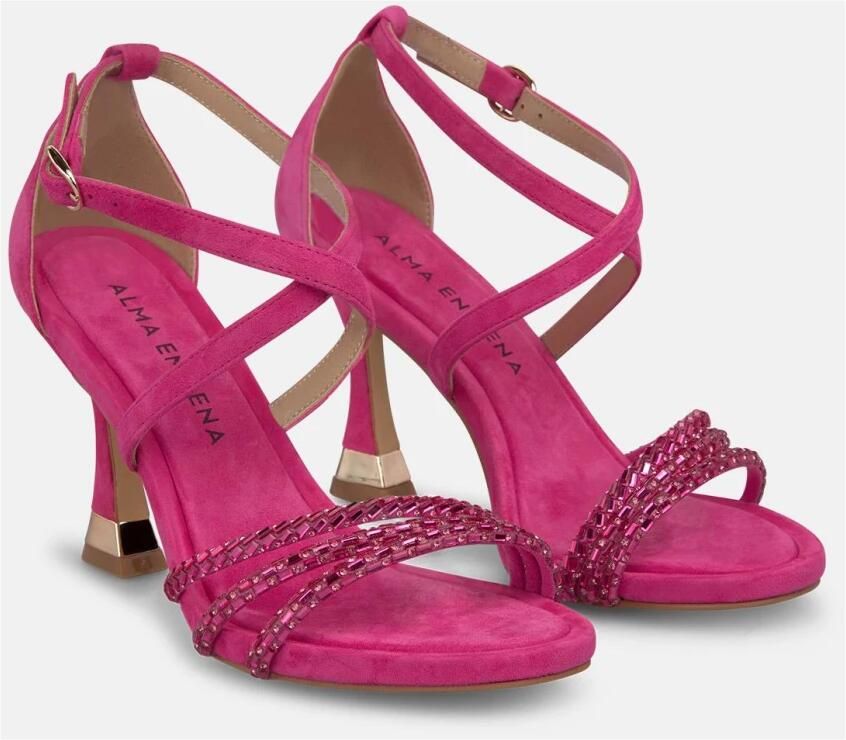 ALMA EN PENA Metallic Transfer Strap Heel Sandal - Foto 2