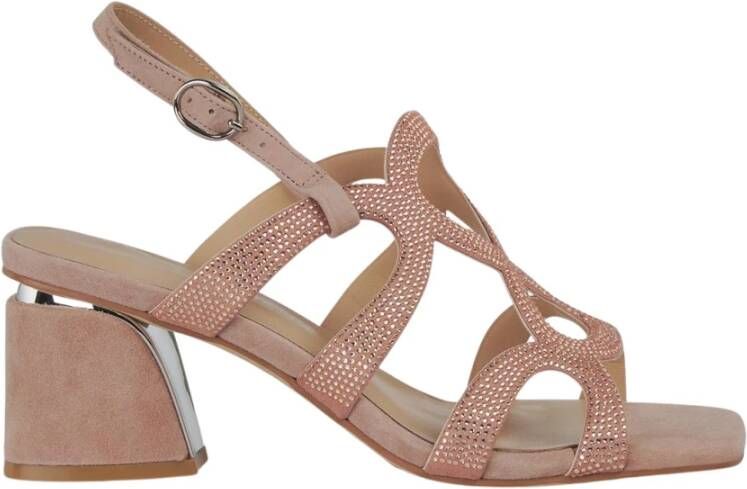 Alma EN Pena Mid rhinestone sandal