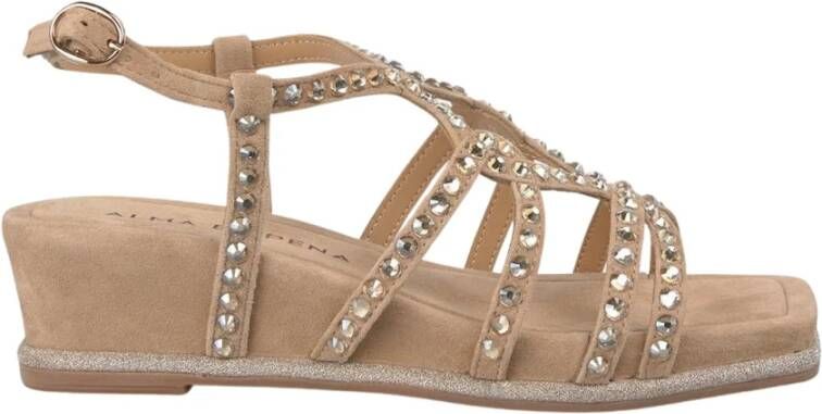 Alma EN Pena Mid wedge sandal