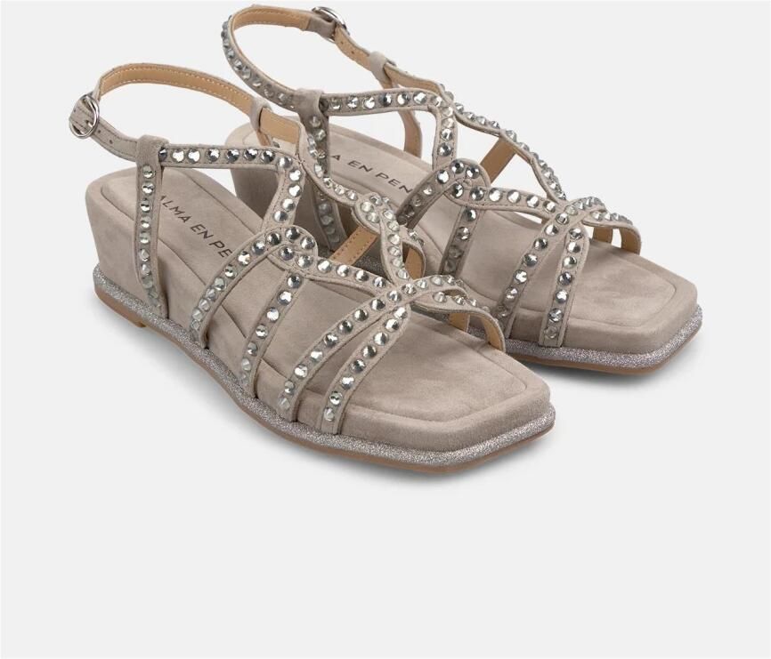 Alma EN Pena Mid wedge sandal