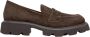 Alma en Pena Mocassin met plat platform Brown Dames - Thumbnail 1