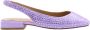 Alma en Pena Peep Toe Peep Heel Purple - Thumbnail 2