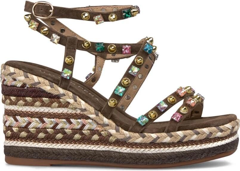 ALMA EN PENA Multi-Studded Esparto Sandaal