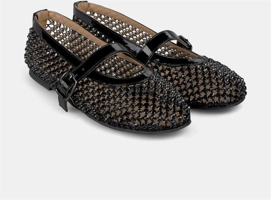 Alma EN Pena Net ballerina met strass