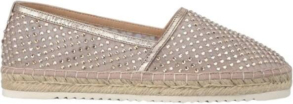 Alma EN Pena Net espadrille met strass