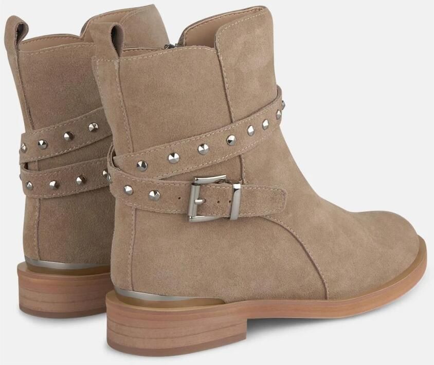 Alma EN Pena Platte enkellaars met studs details