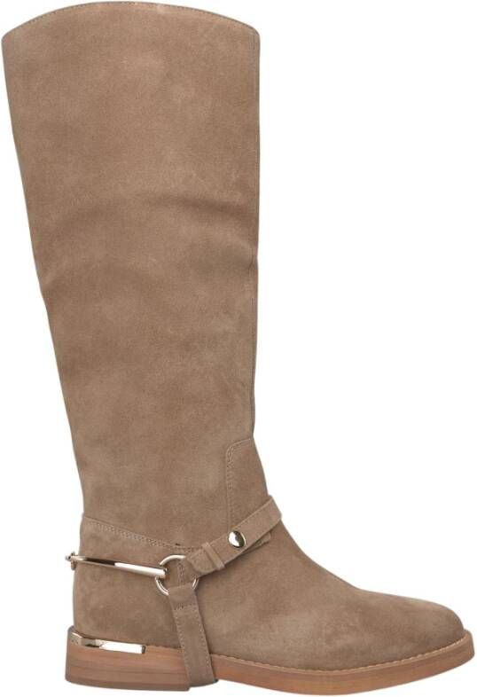 Alma EN Pena Platte laars met metalen details