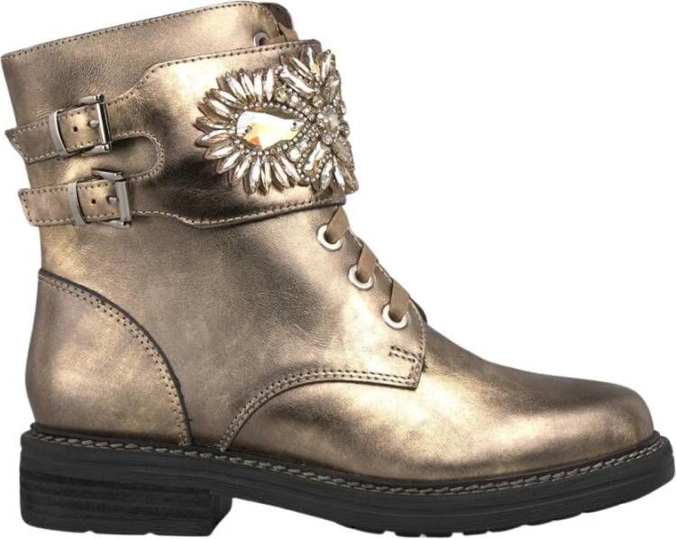 Alma EN Pena Platte laars strass