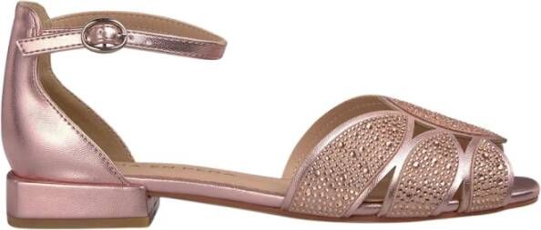 Alma EN Pena Platte sandaal met strass opening