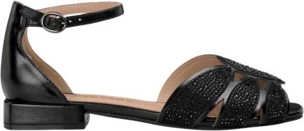 Alma EN Pena Platte sandaal met strass opening