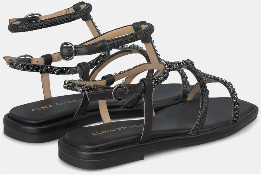 Alma EN Pena Platte sandalen met dubbele band - Foto 2