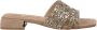 Alma EN Pena Platte sandalen met strass - Thumbnail 1