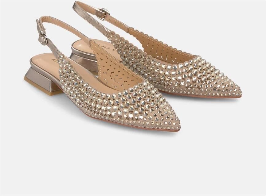 ALMA EN PENA Platte schoen details