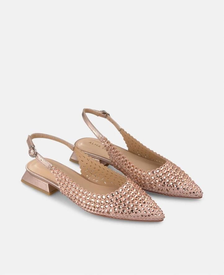 ALMA EN PENA Platte schoen details