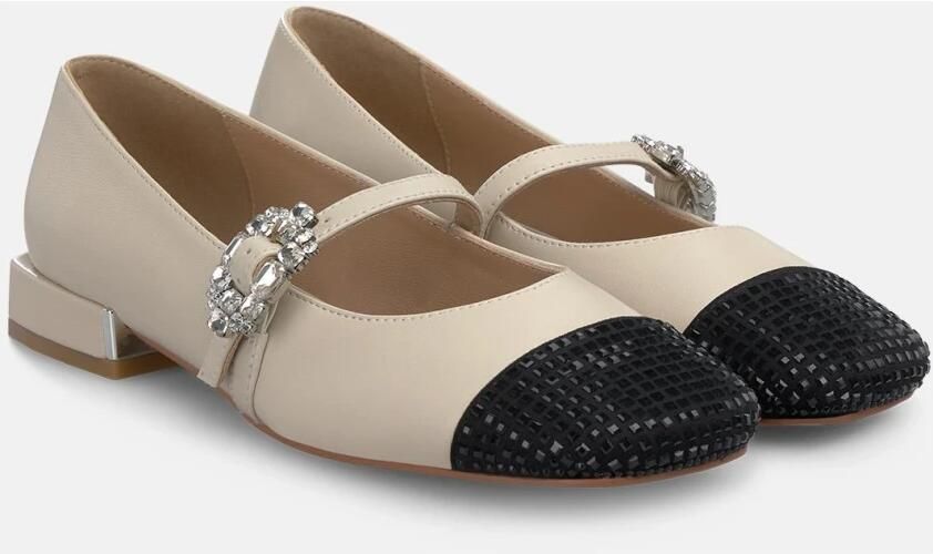 Alma EN Pena Platte schoen met strass teenkap