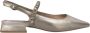 Alma en Pena Platte slingback schoen met kristallen Yellow Dames - Thumbnail 1