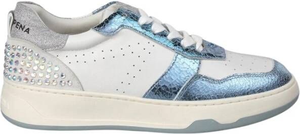 Alma EN Pena Platte sneaker met details