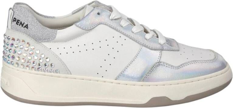 Alma EN Pena Platte sneaker met details
