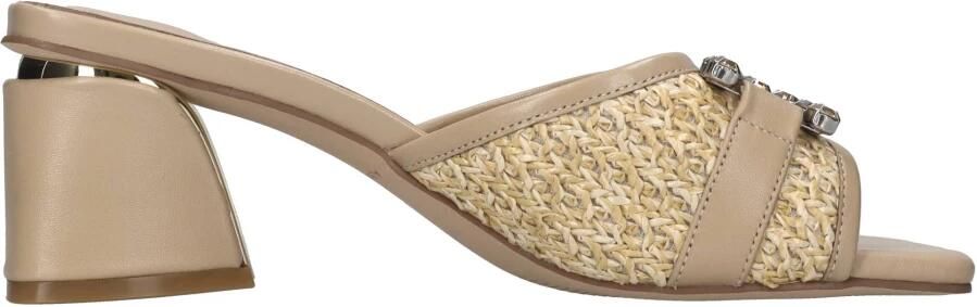 ALMA EN PENA Raffia Mules V250953 - Foto 7