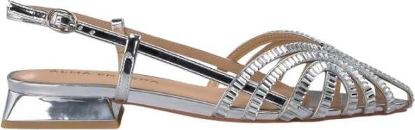 Alma EN Pena Rhinestone cage sandals