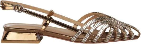 Alma EN Pena Rhinestone cage sandals