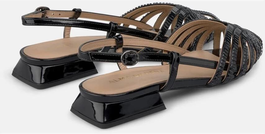 Alma EN Pena Rhinestone cage sandals - Foto 3